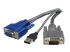 StarTech.com 10 ft Ultra-Thin USB VGA 2-in-1 KVM Cable (SVUSBVGA10) - Framsiden