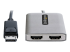 StarTech.com DP to Dual HDMI MST HUB, Dual HDMI 4K 60Hz, DisplayPort Multi Monitor Adapter with 1ft (30cm) Cable, DP 1.4 Multi Stream Transport Hub, DSC | HBR3, DP to 2x HDMI Ports - Nærbilde