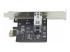 StarTech.com 1-Port GbE SFP Network Card, PCIe 2.1 x1, Intel I210-IS, 1GbE Controller, 1000BASE Copper/Fiber Optic, Single-Port Gigabit Ethernet NIC, Desktop/Server Backplanes - Høyre vinkel
