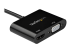 StarTech.com Mini DisplayPort to HDMI VGA Adapter, mDP 1.2 HBR2 to HDMI 2.0 (4K 60Hz) or VGA 1080p Video Converter Dongle, Mini DP to HDMI or VGA Monitor Adapter, Thunderbolt 2 Compatible - Nærbilde