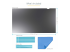 StarTech.com Monitor Privacy Screen for 21 inch PC Display, Computer Screen Security Filter, Blue Light Reducing Screen Protector Film, 16:9 Widescreen, Matte/Glossy, +/-30 Degree Viewing - Framsiden