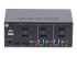 StarTech.com 2-Port Dual-Monitor DisplayPort KVM Switch, 4K 60Hz, 2x USB 5Gbps Hub Ports, 2x USB 2.0 HID Ports, Hotkey and Push-Button Switching, TAA Compliant - Tilbake