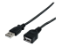 StarTech.com 6 ft Black USB 2.0 Extension Cable A to A - Høyre vinkel