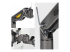 StarTech.com Desk Mount Monitor Arm, Up To 32" Display, C-Clamp, TAA - Flere vinkler