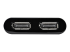StarTech.com USB 3.0 to Dual DisplayPort Adapter 4K 60Hz, DisplayLink Certified, Video Converter with External Graphics Card - Høyre side