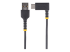 StarTech.com 3ft (1m) USB A to C Charging Cable Right Angle, Heavy Duty Fast Charge USB-C Cable, USB 2.0 A to Type-C, Durable and Rugged Aramid Fiber, 3A, S20/iPad/Pixel - Framsiden