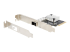 StarTech.com 10G PCIe SFP+ Card, Single SFP+ Port Network Adapter w/ Low Profile, Open SFP+ for MSA-Compliant Modules / Direct-Attach Cables (DAC), 10 Gigabit Fiber PCIe NIC Card - Venstre vinkel