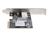 StarTech.com 10G PCIe SFP+ Card, Single SFP+ Port Network Adapter w/ Low Profile, Open SFP+ for MSA-Compliant Modules / Direct-Attach Cables (DAC), 10 Gigabit Fiber PCIe NIC Card - Høyre side