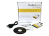 StarTech.com 2 Port Flush Mount ExpressCard 54mm SuperSpeed USB 3.0 Card Adapter with UASP - Flere vinkler