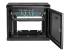 StarTech.com 2 Post 9U 19" Wall Mount Network Cabinet, Adjustable Depth 6-15" Locking IT Switch Depth Enclosure, Vented Computer/Electronics Equipment Data Rack w/ Shelf + Hook & Loop Tape - Framsiden