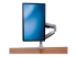 StarTech.com Desk Mount Monitor Arm, Heavy Duty Ergonomic VESA Monitor Arm, Single Display up to 9kg, Full Motion, Height Adjustable, Articulating, Aluminum, C-Clamp/Grommet, Silver - Framsiden