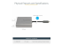 StarTech.com USB C to 4 HDMI Adapter, External Video & Graphics Card, USB Type-C to Quad HDMI Monitor Display Adapter Dongle, 1080p 60Hz, Video Converter, Supports Windows - Høyre side