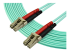 StarTech.com 7m OM3 LC to LC Multimode Duplex Fiber Optic Patch Cable - Høyre vinkel