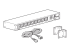 APC Switched Rack PDU - Venstre vinkel