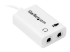 StarTech.com 4 Position Microphone and Headphone Splitter 3.5 mm 4 Pin / 4 Pole Mic and Audio Combo Splitter Cable (MUYHSMFFADW) - Nærbilde