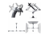 Startech Monitor Desk Mount, VESA 75x75/100x100, 27/30-inch Screens - Flere vinkler