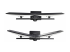 StarTech.com Crossbar Dual Monitor Desk Stand, Double 27inch Screens/VESA - Oversiden