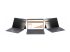 StarTech.com 4-Way 12.4in Surface Laptop Go 1/2/3 Privacy Screen Filter, Portrait/Landscape, Touch-Enabled, +/- 30 Deg. View, Blue Light Reduction, Matte Finish - Flere vinkler