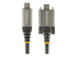 StarTech.com 3ft 1m Side Screw Locking USB C Cable 10Gbps, USB 3.1/3.2 Gen 2 Type-C Cable, 100W (5A) Power Delivery Charging, DP Alt Mode, Dual Screw Lock, USB-C to C Cord, Charge/Sync - Framsiden