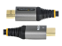 StarTech.com 20in (0.5m) Premium Certified HDMI 2.0 Cable with Ethernet, High-Speed Ultra HD 4K 60Hz HDMI Cable HDR10, ARC, HDMI Cord For Ultra HD Monitors, TVs, Displays, w/ TPE Jacket - Flere vinkler