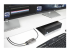 StarTech.com 2-Port DisplayPort MST Hub, Dual 4K 60Hz, DP to 2x DisplayPort Monitor Adapter, DP 1.4 Multi-Monitor Video Adapter w/ 1ft Built-in Cable, USB Powered, Windows Only - Venstre vinkel