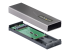 StarTech.com USB-C 10Gbps to M.2 NVMe or M.2 SATA SSD Enclosure, Tool-free M.2 PCIe/SATA NGFF SSD Enclosure, Portable Aluminum Case, USB Type-C & USB-A Host Cables, For 2230/2242/2260/2280 - Innsiden