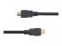 StarTech.com 6ft (2m) HDMI Cable, 4K High Speed HDMI Cable with Ethernet, UHD 4K 30Hz Video, HDMI 1.4 Cable, Ultra HD HDMI Monitors, Projectors, TVs & Displays, Black HDMI Cord - Flere vinkler