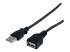 StarTech.com 3 ft Black USB 2.0 Extension Cable A to A - Høyre vinkel