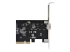 StarTech.com 10G PCIe SFP+ Card, Single SFP+ Port Network Adapter w/ Low Profile, Open SFP+ for MSA-Compliant Modules / Direct-Attach Cables (DAC), 10 Gigabit Fiber PCIe NIC Card - Venstre side