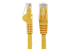 StarTech.com 100ft CAT6 Ethernet Cable, 10 Gigabit Snagless RJ45 650MHz 100W PoE Patch Cord, CAT 6 10GbE UTP Network Cable w/Strain Relief, Yellow, Wiring is UL Certified/TIA - Framsiden