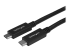 StarTech.com 3ft / 1m USB C to USB C Cable - Høyre vinkel