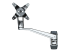 StarTech.com Wall Mount Monitor Arm, Articulating Ergonomic VESA Wall Mount Monitor Arm, 20" (52cm) Long , Single 34" Display up to 30.9lb/14kg, Swivel/Tilt/Rotate, Adjustable Screen Mount - Framsiden