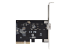 StarTech.com 10G PCIe SFP+ Card, Single SFP+ Port Network Adapter w/ Low Profile, Open SFP+ for MSA-Compliant Modules / Direct-Attach Cables (DAC), 10 Gigabit Fiber PCIe NIC Card - Underside