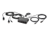 StarTech.com 2-Port Hybrid USB-C DisplayPort Cable KVM Switch, 4K 60Hz, Compact KVM with 6ft/1.8m USB-A/DisplayPort/Audio & 4ft/1.2m USB-C Integrated Host Cables, Bus Powered - Høyre vinkel