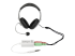 StarTech.com 4 Position Microphone and Headphone Splitter 3.5 mm 4 Pin / 4 Pole Mic and Audio Combo Splitter Cable (MUYHSMFFADW) - Framsiden