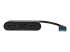 StarTech.com USB 3.0 to Dual HDMI Adapter, 1x 4K 30Hz & 1x 1080p, External Video & Graphics Card, USB Type-A to HDMI Dual Monitor Display Adapter Dongle, Supports Windows Only, Black - Underside