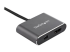 StarTech.com USB C Multiport Video Adapter, 4K 60Hz USB-C to HDMI 2.0 or Mini DisplayPort 1.2 Monitor Adapter, USB Type-C 2-in-1 Display Converter HDMI/MDP HBR2 HDR, Works w/ Thunderbolt 3 - Nærbilde