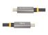 StarTech.com 3ft (1m) USB4 Cable, USB-IF Certified USB-C Cable, 40 Gbps, USB Type-C Data Transfer Cable, 100W Power Delivery, 8K 60Hz, Compatible w/Thunderbolt 4/3/USB 3.2 - Nærbilde