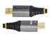 StarTech.com 6ft (2m) Premium Certified HDMI 2.0 Cable with Ethernet, High Speed Ultra HD 4K 60Hz HDMI Cable HDR10, ARC, HDMI Cord For Ultra HD Monitors, TVs, Displays, w/ TPE Jacket - Flere vinkler