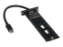 StarTech.com M.2 SSD Enclosure for M.2 SATA Drives - Høyre vinkel