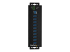 StarTech.com 10 Port USB Hub with Power Adapter, Surge Protection, Metal Industrial USB 3.0 Data Transfer Hub, Din Rail, Wall or Desk Mountable, High Speed USB 3.1/ USB 3.2 Gen 1 5Gbps Hub - Framsiden
