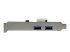 StarTech.com 2 Port PCI Express (PCIe) SuperSpeed USB 3.0 Card Adapter with UASP - Venstre side