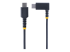StarTech.com 6in (15cm) USB C Charging Cable Right Angle, 60W PD 3A, Heavy Duty Fast Charge USB-C Cable, USB 2.0 Type-C, Durable and Rugged Aramid Fiber, S20/iPad/Pixel - Framsiden