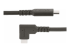 StarTech.com 3ft (1m) Rugged Right Angle USB-C Cable, USB 10 Gbps, USB C to C Data Transfer Cable, 4K 60Hz DP Alt Mode, 100W Power Delivery - Framsiden