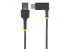 StarTech.com 1ft (30cm) USB A to C Charging Cable Right Angle, Heavy Duty Fast Charge USB-C Cable, USB 2.0 A to Type-C, Durable and Rugged Aramid Fiber, 3A, S20/iPad/Pixel - Framsiden