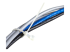 Startech 10cm(4") Cable Ties with Mounting Hole, 2mm(1/16") wide, 24mm(7/8") Bundle Dia. 8kg(18lb) Tensile Strength, Nylon 66 Self Locking Ties with Screw Hole, UL Listed, 100 Pack - Venstre vinkel