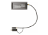 StarTech.com USB-C to Dual-HDMI Adapter, USB-C or A to 2x HDMI, 4K 60Hz, 100W PD Pass-Through, 1ft (30cm) Built-in Cable, External Video Graphics Adapter - Underside