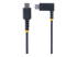 StarTech.com 1ft (30cm) USB C Charging Cable Right Angle, 60W PD 3A, Heavy Duty Fast Charge USB-C Cable, USB 2.0 Type-C, Durable and Rugged Aramid Fiber, S20/iPad/Pixel - Framsiden