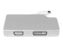 StarTech.com Aluminum Travel A/V Adapter: 3-in-1 Mini DisplayPort to VGA, DVI or HDMI - Framsiden