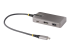 StarTech.com USB-C Multiport Adapter, 4K 60Hz HDMI, HDR, 3-Port USB Hub, 100W Power Delivery Pass-Through, USB Type C Mini Docking Station, Certified Works with Chromebook - Oversiden